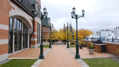 Quebec Chateau Frontenac - �߽�����ĵط�