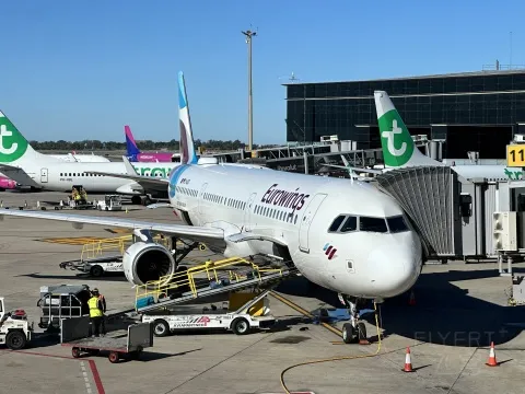 ��ɯ����ŷ��֮������A321���òշ������飬�������ǰ���������BCN-���������DUS