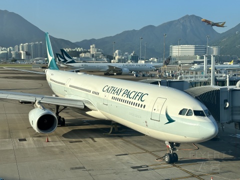 ά�����Ǹ۹۹���У��ۺ��߱�˹�̩����A330���òշ������飬��۹���HKG-������ɽHG ...