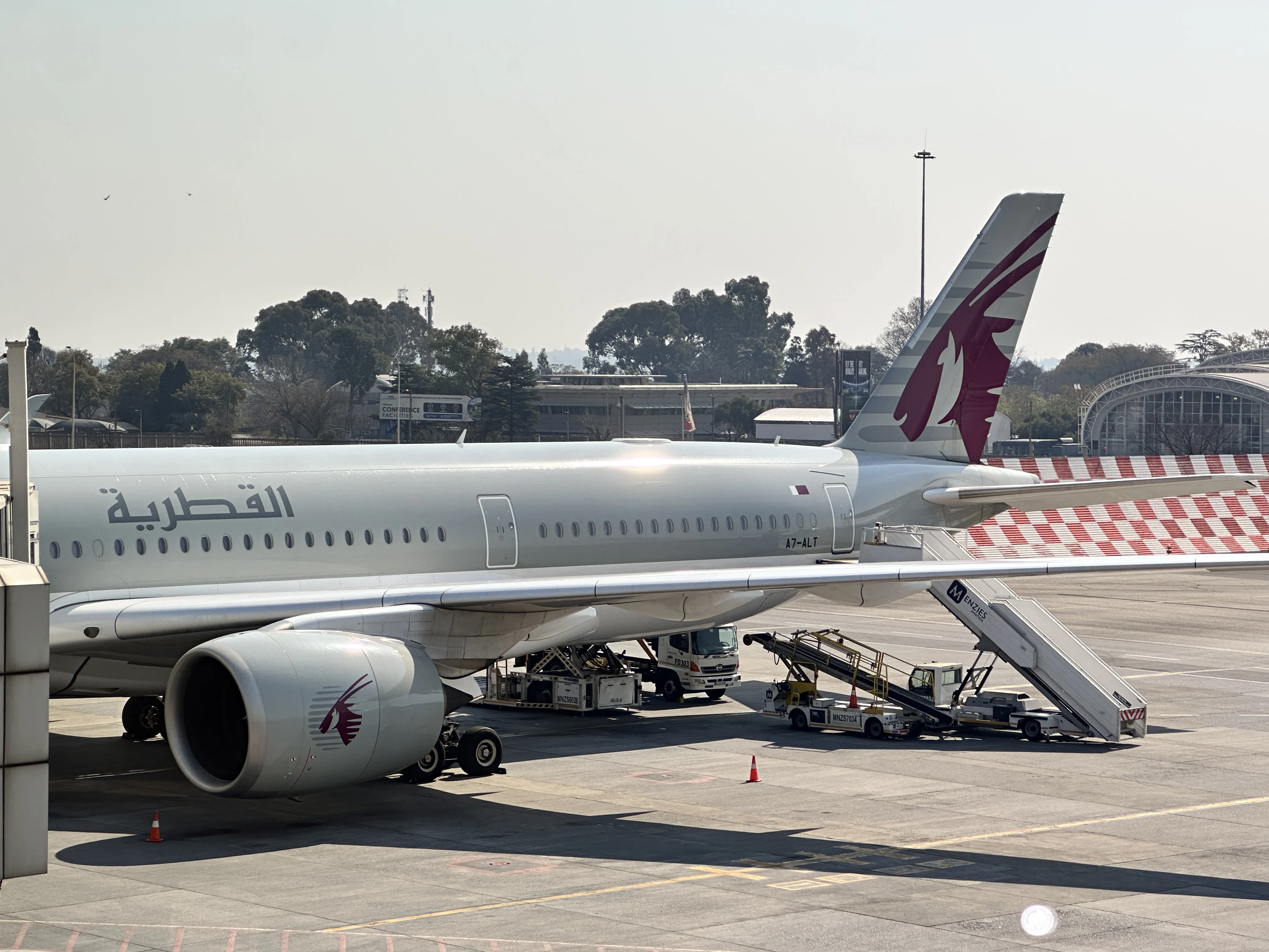 ���˿������䣬���������ա�ī������A350���òշ������飬Լ����˹��JNB-���������DOH